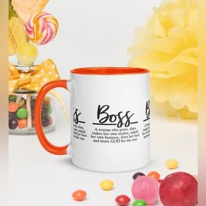 Boss, Custom Graphic Drinkware "BOSS" Mug